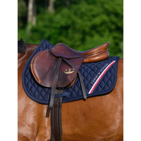 Czaprak Tommy Hilfiger Equestrian Stanford Desert Sky, granatowy 2026