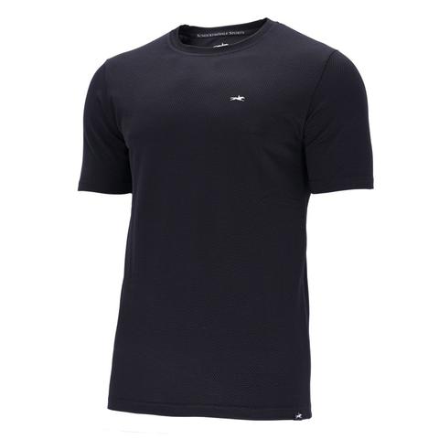 Koszulka techniczna męskka Schockemoehle Julian Black, czarna 2026