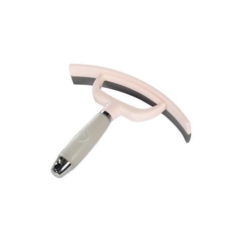 Ściągaczka do wody i potu HKM z rączką żelową jasno różowa