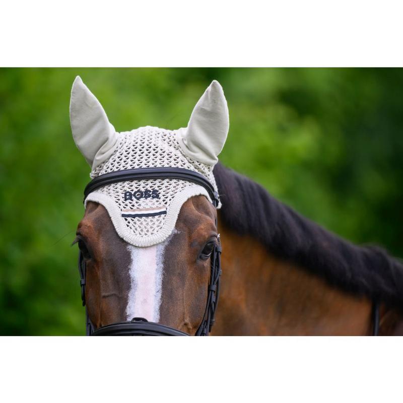 Nauszniki Boss Equestrian Calgary Tape Pumice, kremowe 2026