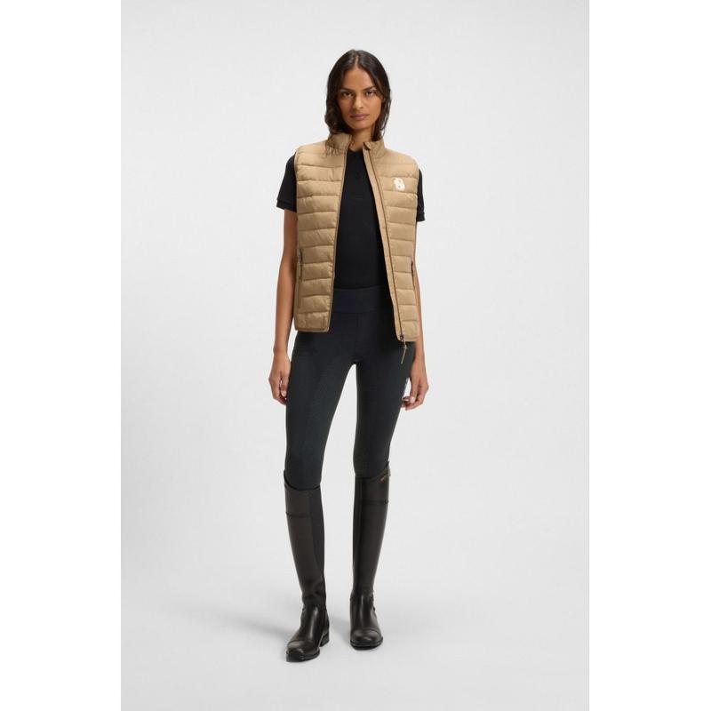 Legginsy damskie Boss Equestrian Harriett Black, czarne 2026