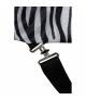 Derka siatkowa z kapturem Horze Defender zebra