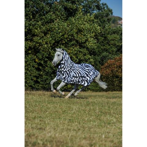 Derka siatkowa z kapturem Bucas Sweet-itch Zebra