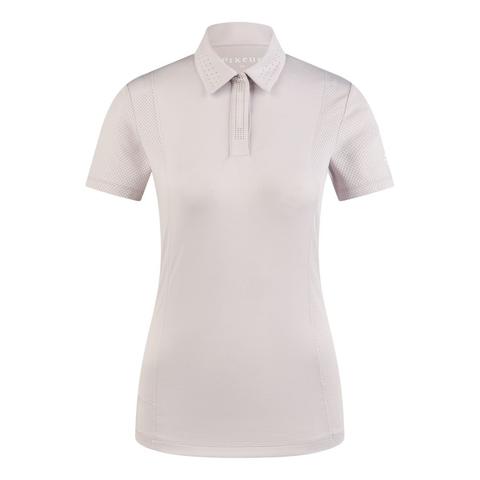 Koszulka damska polo Pikeur The Core Soft Lilac, pudroworóżowy 2026