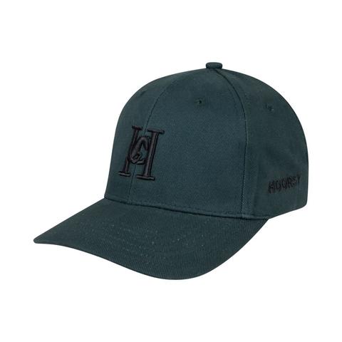 Bejsbolówka Hoorsy zielono-czarna