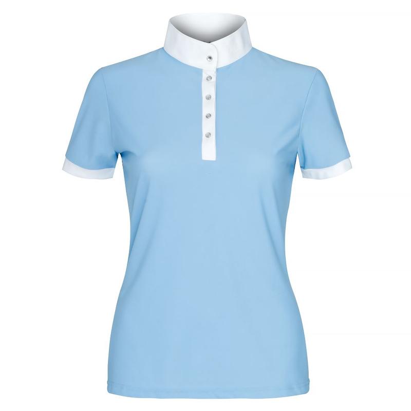 Koszulka konkursowa Equestrian Queen Juliette błękitna