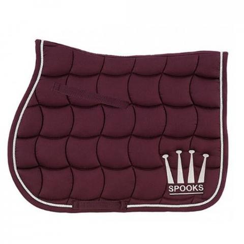 Czaprak Spooks Pad Crown Plum, fioletowy