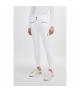Bryczesy damskie Boss Equestrian Hailey pełen lej silikonowy White, białe
