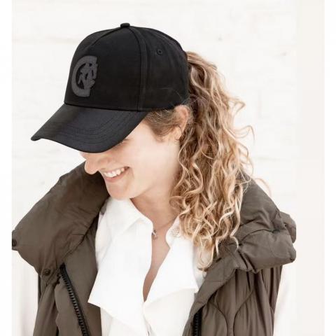 Bejsbolówka Kentucky Glitter czarna