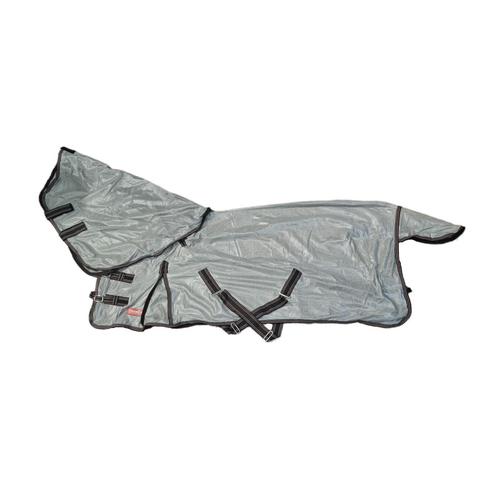 Derka siatkowa z kapturem BR pistacjowa