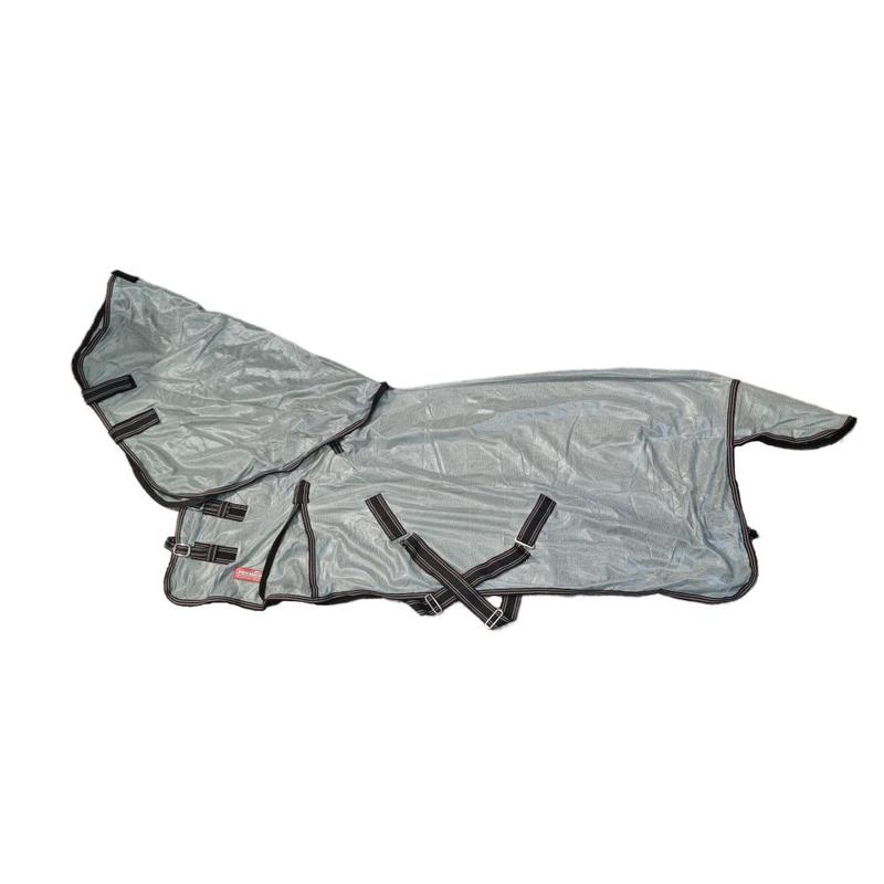 Derka siatkowa z kapturem BR pistacjowa