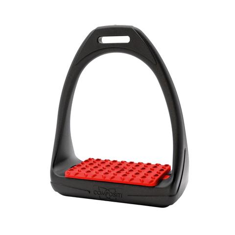 Strzemiona plastikowe Ekkia Soft Reflex czarno-czerwone