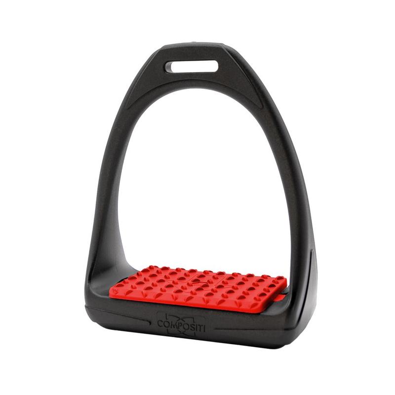Strzemiona plastikowe Ekkia Soft Reflex czarno-czerwone
