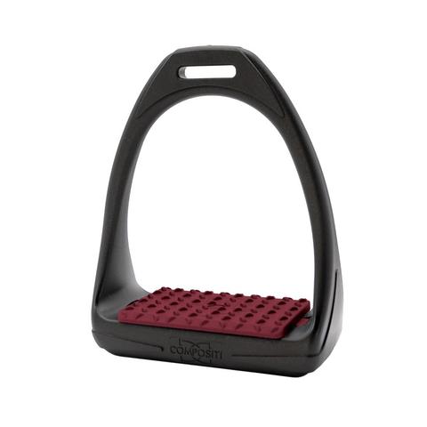 Strzemiona plastikowe Ekkia Soft Reflex czarno-bordowe