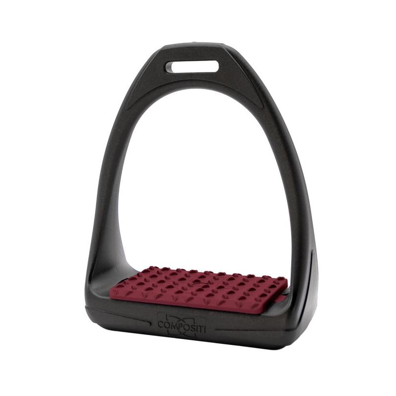 Strzemiona plastikowe Ekkia Soft Reflex czarno-bordowe