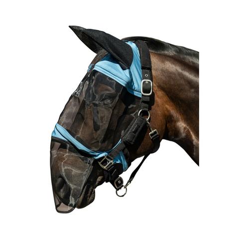 Maska siatkowa z filtrem UV HKM Premium niebieska