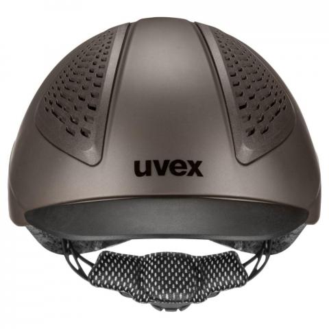 Kask UVEX Exxential III brązowy matowy