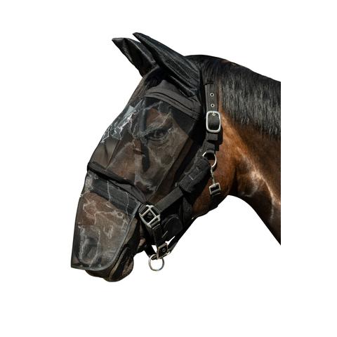 Maska siatkowa z filtrem UV HKM Premium czarna