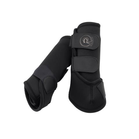 Ochraniacze ujeżdzeniowe Eskadron Platinum Pro Dressage Front Black, czarne 2025