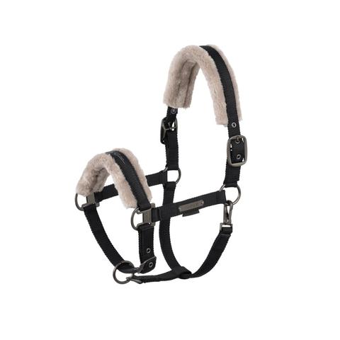 Kantar z futerkiem Eskadron Platinum Double Pin Faux Fur Black, czarny 2025