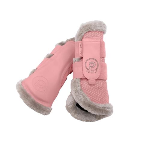 Ochraniacze z futerkiem Eskadron Platinum Mesh Faux Fur Soft rouge, pudrowo różowy 2025