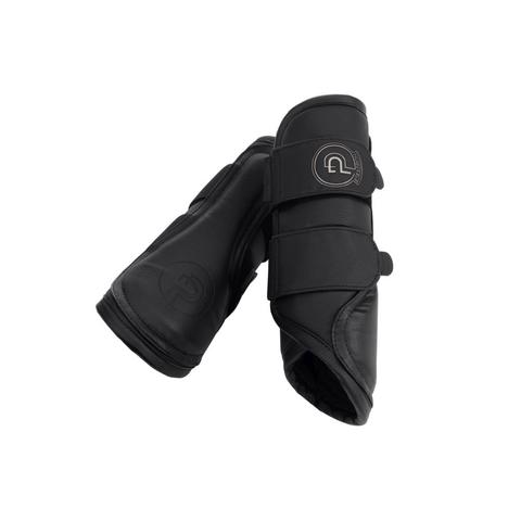 Ochraniacze Eskadron Platinum Faux Leather Black, czarne 2025