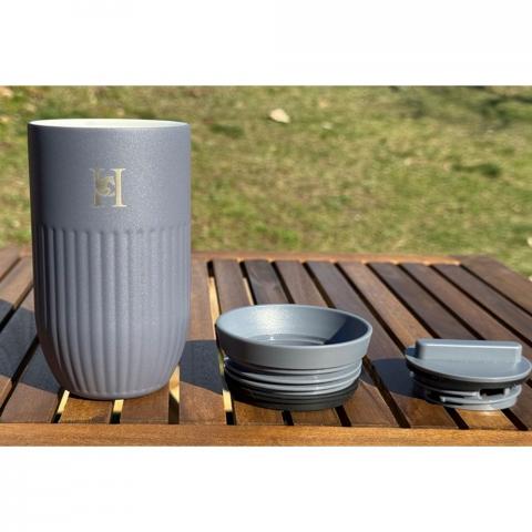 Kubek termiczny Hoorsy grafitowy