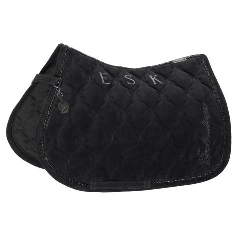 Czaprak Eskadron Platinum Velours Crystal Black, czarny 2025