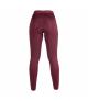 Legginsy damskie HKM Bella z silikonem bordowe
