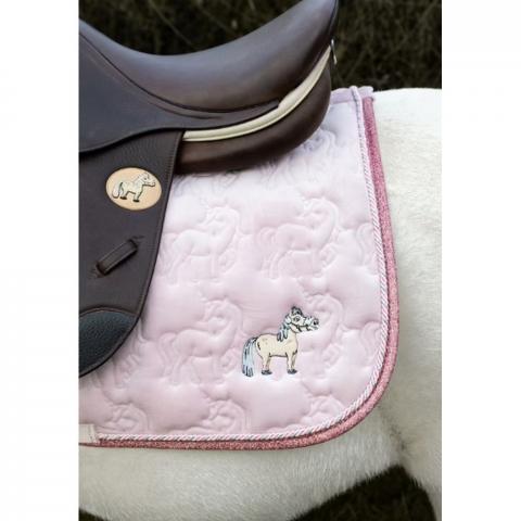 Czaprak Kentucky Unicorn Glitter jasnoróżowy