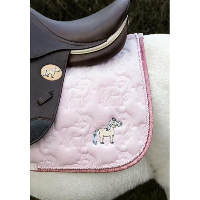 Czaprak Kentucky Unicorn Glitter jasnoróżowy