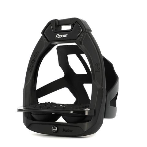 Strzemiona Flex-On Safe-on Junior z koszyczkami czarne