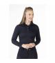 Bluzka damska Polo HKM Rosegold Glamour granatowa
