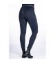 Legginsy damskie HKM Bella z silikonem granatowe