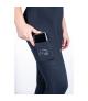 Legginsy damskie HKM Bella z silikonem granatowe