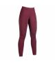 Legginsy damskie HKM Bella z silikonem bordowe