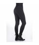 Legginsy damskie zimowe HKM Rosewood z lejem silikonowym czarne
