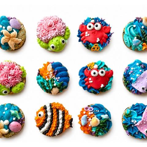 Muffinek Końska Cukierenka Under the Sea