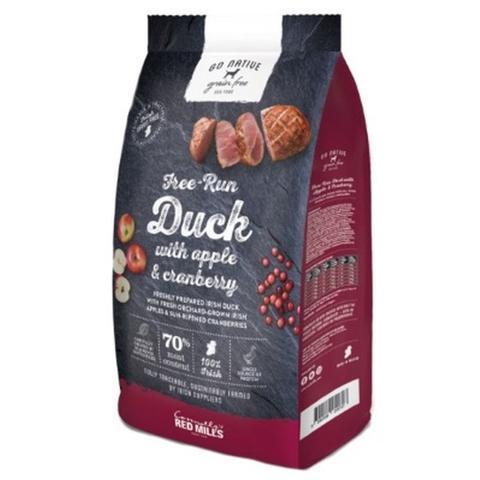 Karma dla szczeniaków Go Native Puppy Duck with Apple and Cranberry, kaczka z jabłkiem i żurawiną