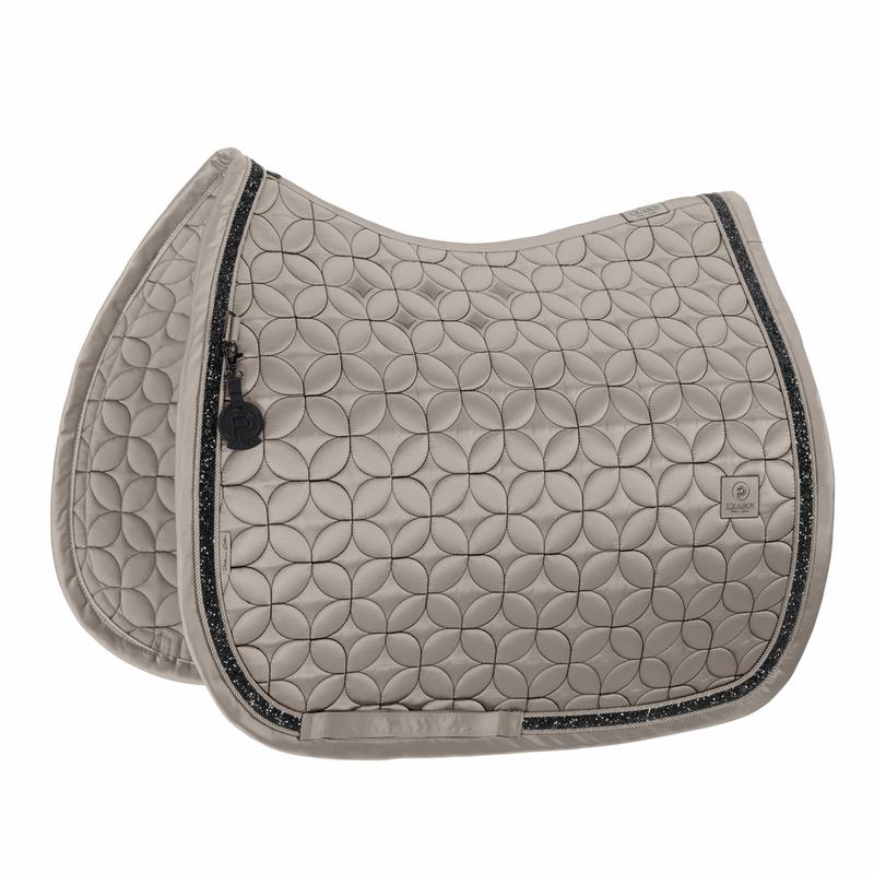 Czaprak Eskadron Platinum Mattgloss Contrast Jewel Pale Grey, szary 2026