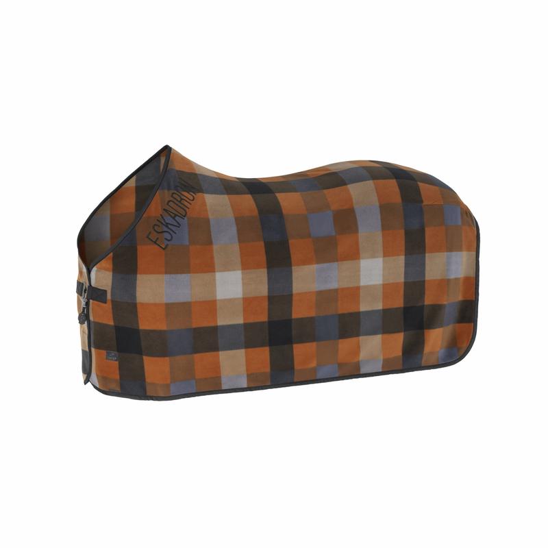 Derka polarowa Eskadron Platinum Fleece Check Amber-Pale grey-Slate blue-Black, bursztynowo-szaro-stalowoniebiesko-czarna 2026