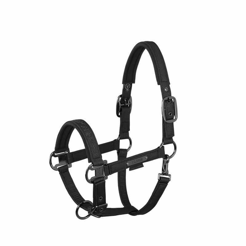 Kantar Eskadron Platinum Sparkle Double Pin Black, czarny 2026