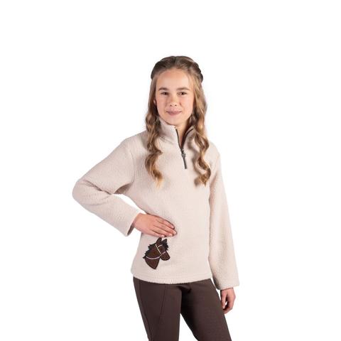 Bluza młodzieżowa HKM Mia beżowa