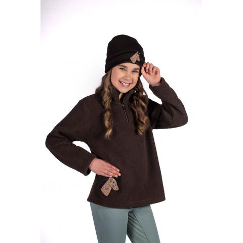 Bluza młodzieżowa HKM Mia brązowa