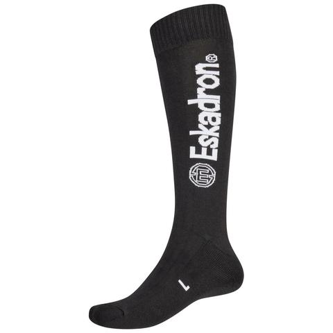 Skarpety Eskadron Dynamic Black, czarne 2025