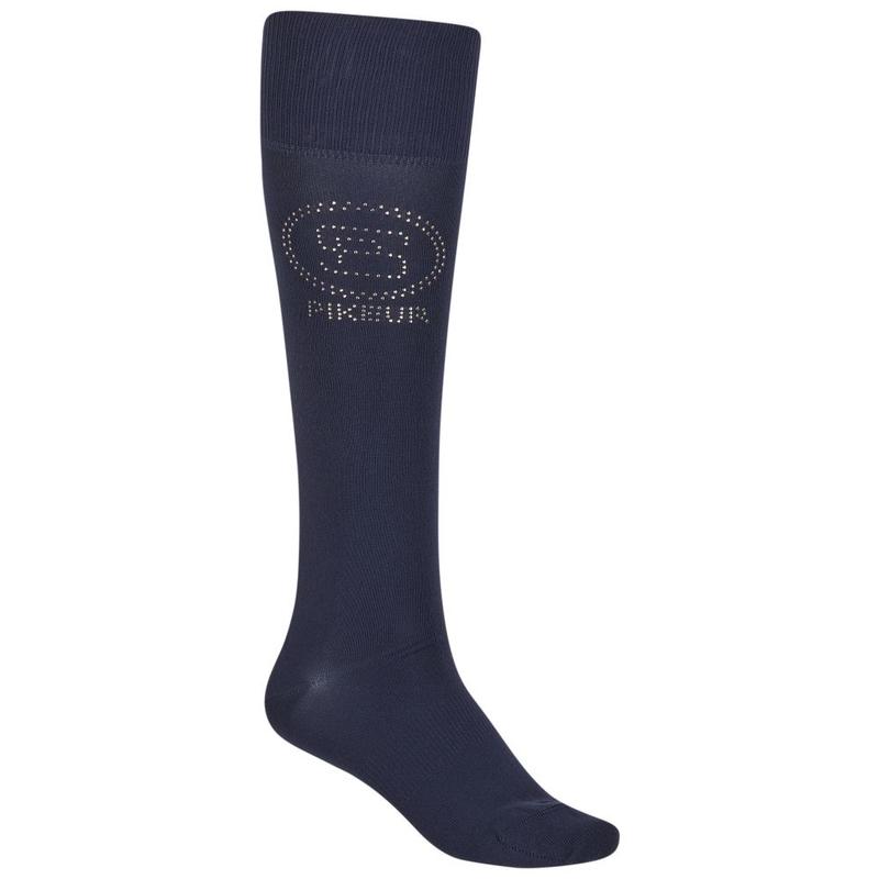 Skarpety damskie Pikeur Studs Sports Nightblue, granatowe 2025/2026