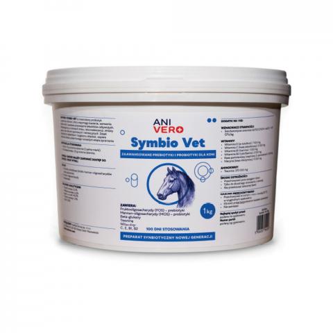 Synbiotyk (probiotyk + prebiotyk) AniVero Symbio Vet