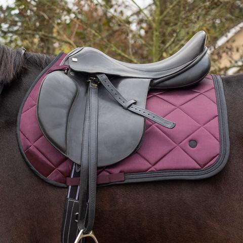 Czaprak QHP Zahra Wine red, bordowy
