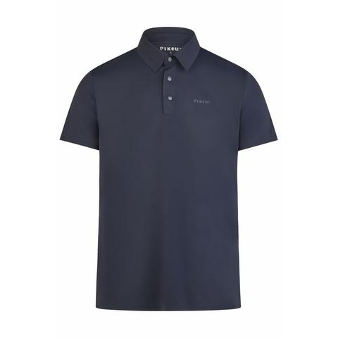 Koszulka męska Polo Pikeur Nightblue, granatowa
