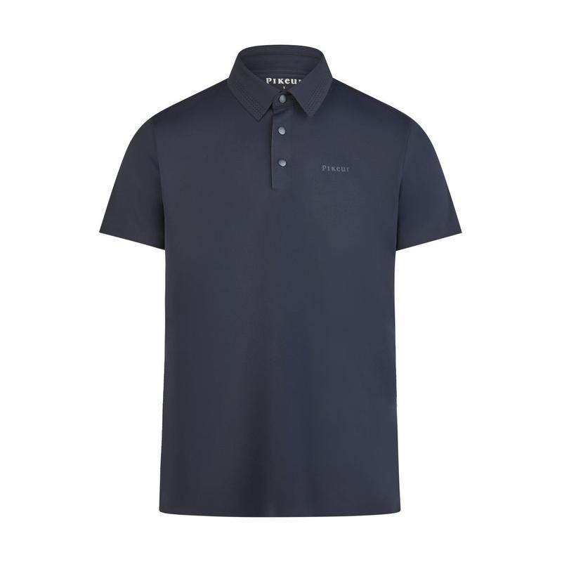 Koszulka męska Polo Pikeur Nightblue, granatowa